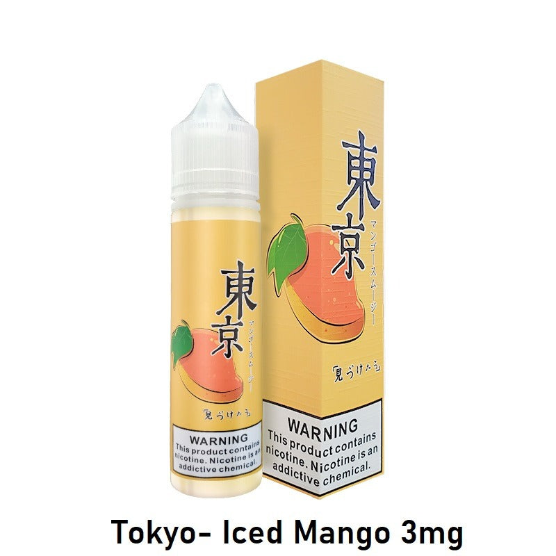 TOKYO E-Juice 60ML (3mg) - Vape Escape UAE