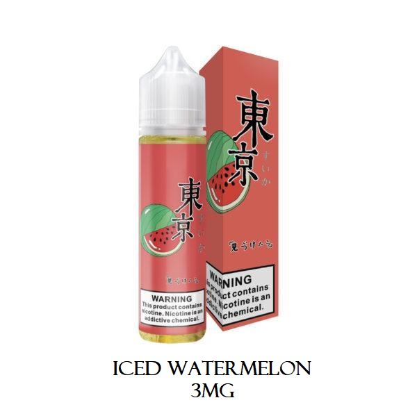 TOKYO E-Juice 60ML (3mg) - Vape Escape UAE