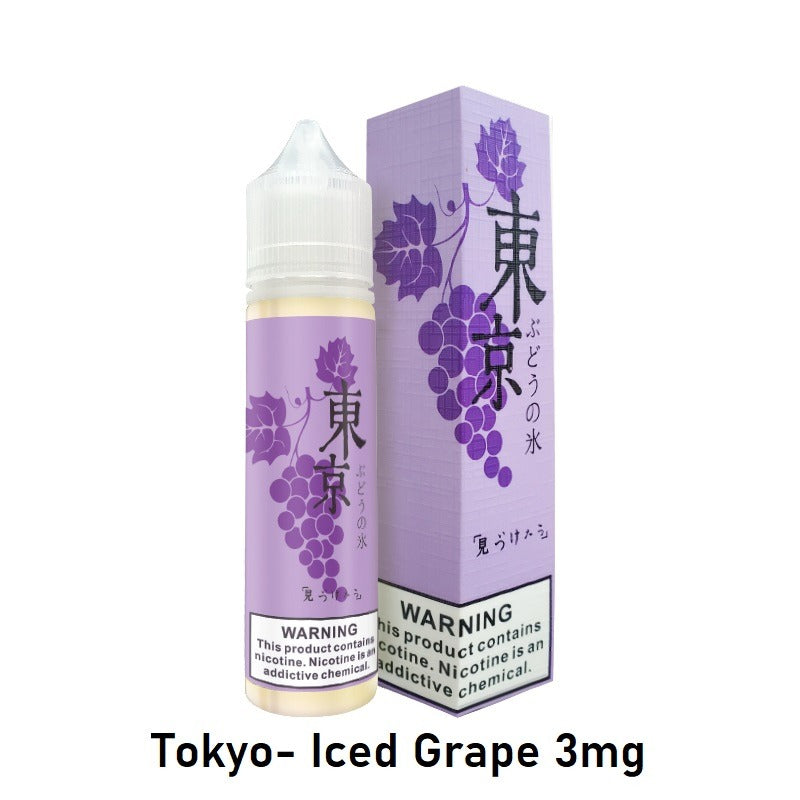TOKYO E-Juice 60ML (3mg) - Vape Escape UAE