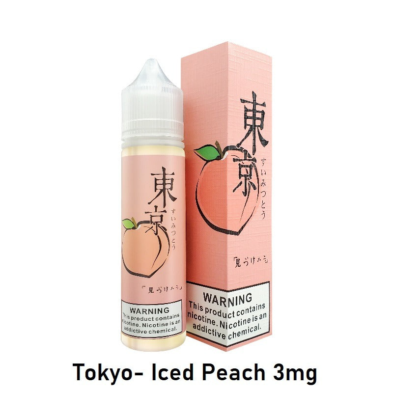 TOKYO E-Juice 60ML (3mg) - Vape Escape UAE