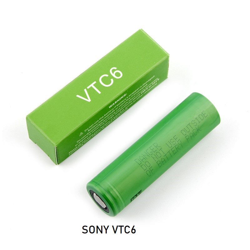 Sony VTC6 18650 3000mAh 3.7v Rechargeable Battery for Vape - Vape Escape UAE