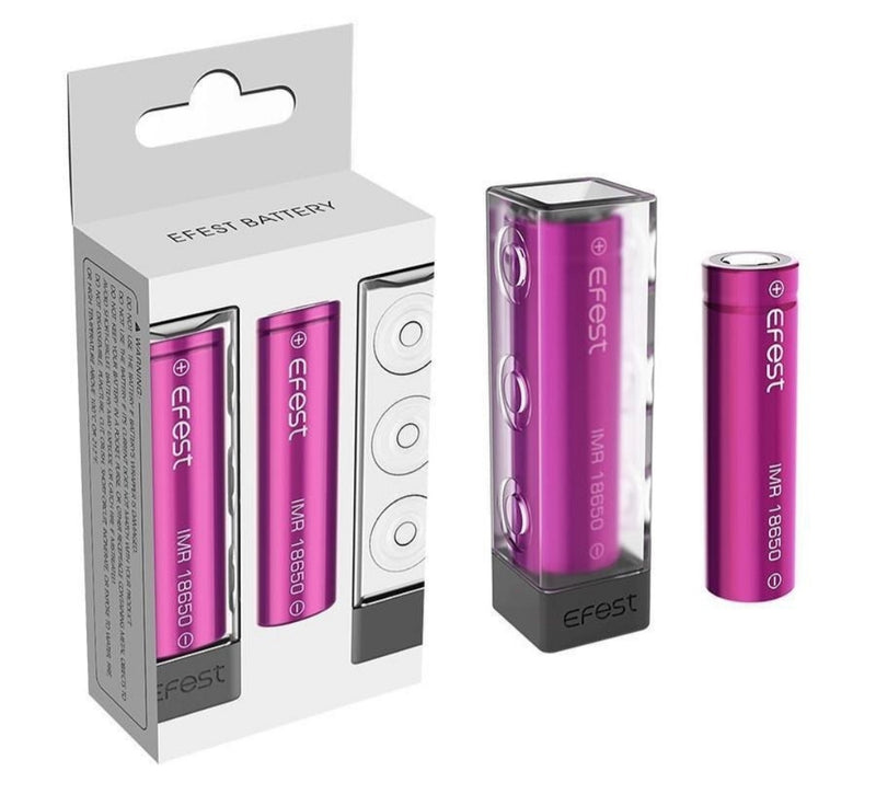 EFEST IMR 18650 3000mAh 35A FLAT TOP BATTERY - Vape Escape UAE