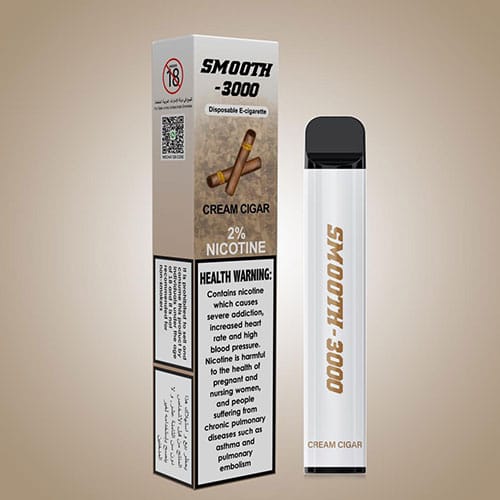 SMOOTH DISPOSABLE VAPE 3000 PUFFS 2% NICOTINE - Vape Escape UAE
