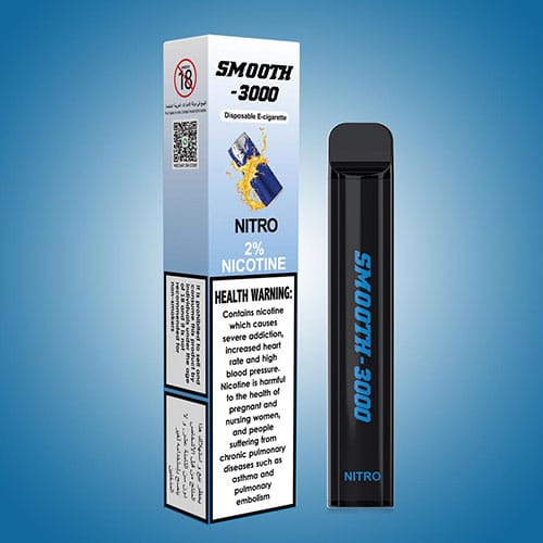 SMOOTH DISPOSABLE VAPE 3000 PUFFS 2% NICOTINE - Vape Escape UAE