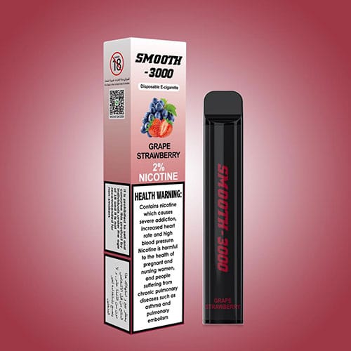 SMOOTH DISPOSABLE VAPE 3000 PUFFS 2% NICOTINE - Vape Escape UAE