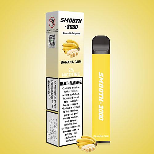 SMOOTH DISPOSABLE VAPE 3000 PUFFS 2% NICOTINE