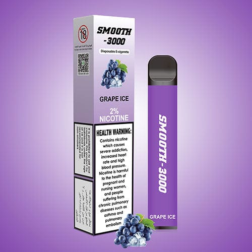 SMOOTH DISPOSABLE VAPE 3000 PUFFS 2% NICOTINE