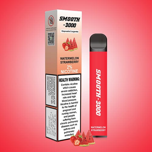 SMOOTH DISPOSABLE VAPE 3000 PUFFS 2% NICOTINE - Vape Escape UAE
