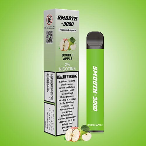 SMOOTH DISPOSABLE VAPE 3000 PUFFS 2% NICOTINE - Vape Escape UAE