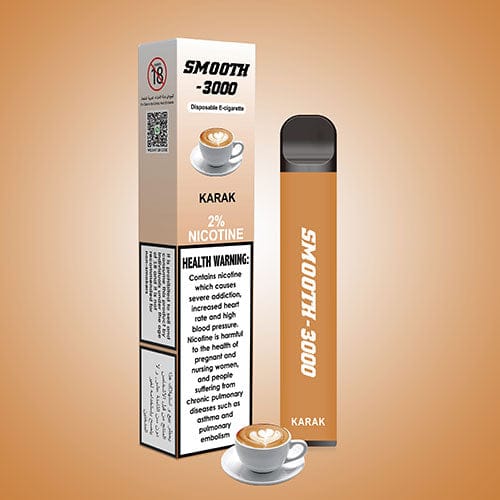 SMOOTH DISPOSABLE VAPE 3000 PUFFS 2% NICOTINE - Vape Escape UAE