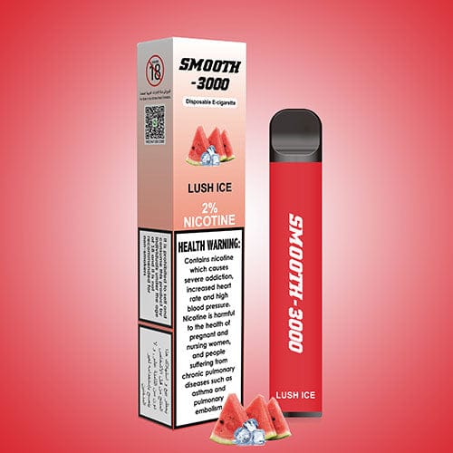 SMOOTH DISPOSABLE VAPE 3000 PUFFS 2% NICOTINE - Vape Escape UAE
