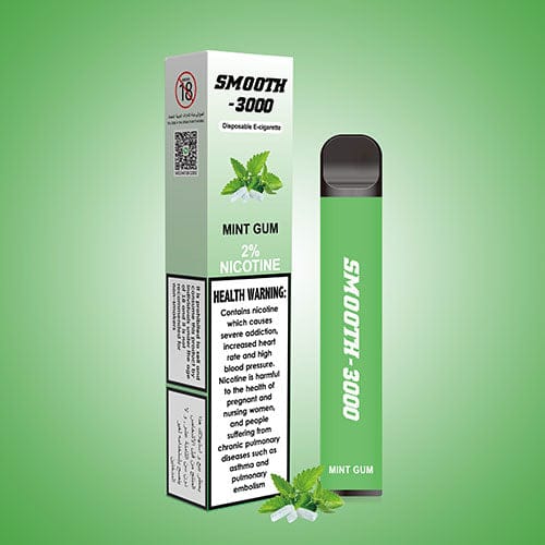 SMOOTH DISPOSABLE VAPE 3000 PUFFS 2% NICOTINE - Vape Escape UAE