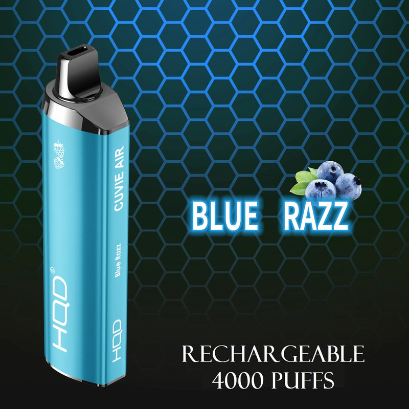 HQD Cuvie Air Nicotine 4000 Puff RECHARGEABLE Disposable Vape - Vape Escape UAE