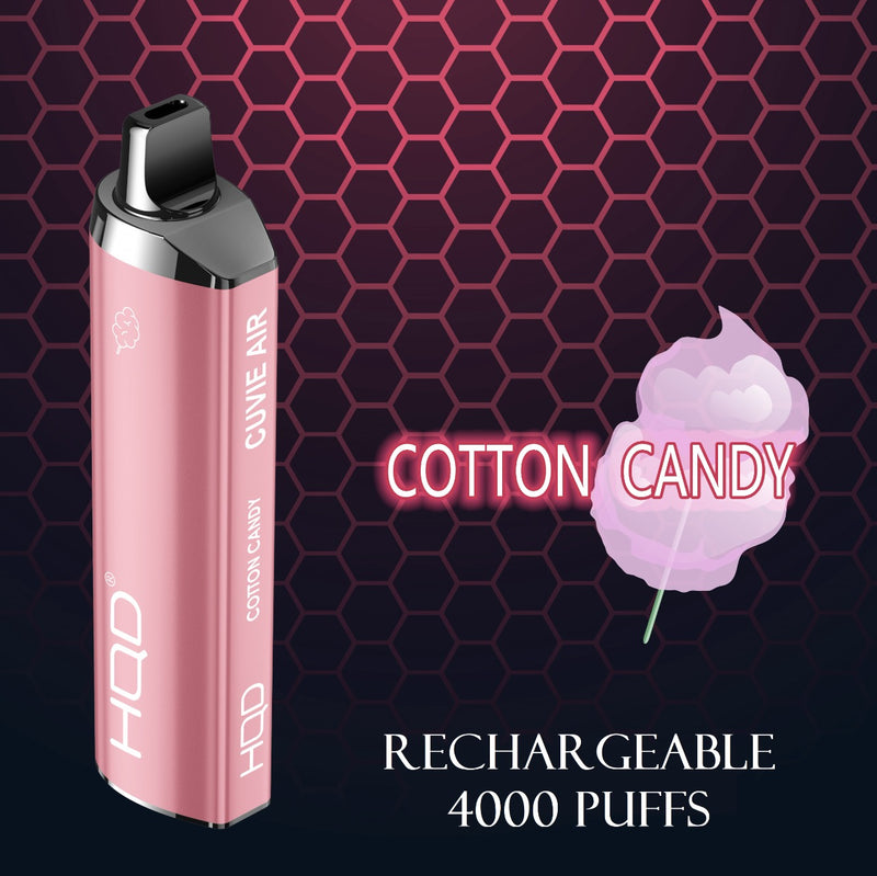HQD Cuvie Air Nicotine 4000 Puff RECHARGEABLE Disposable Vape - Vape Escape UAE