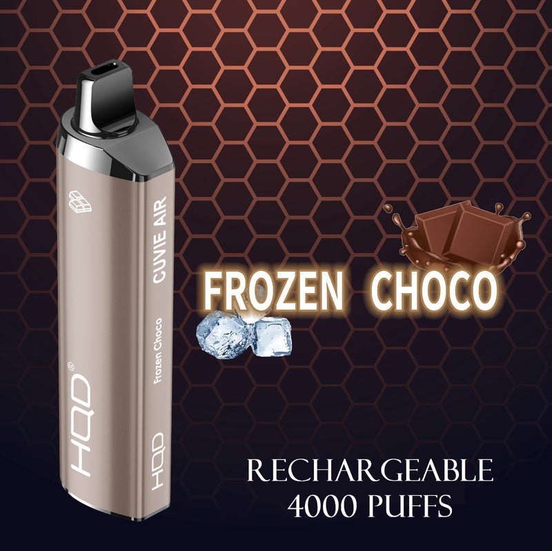 HQD Cuvie Air Nicotine 4000 Puff RECHARGEABLE Disposable Vape - Vape Escape UAE