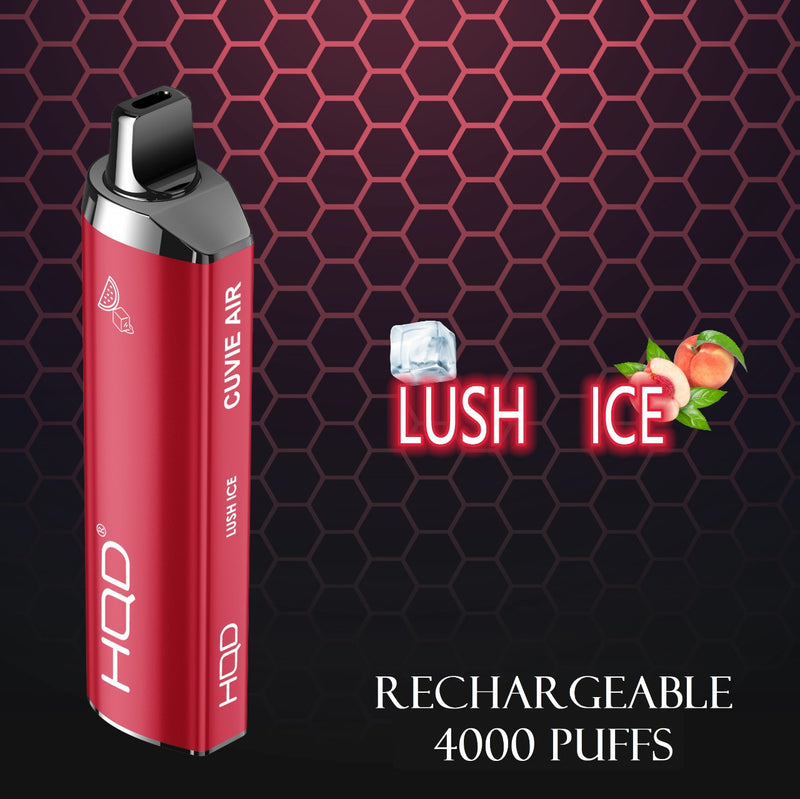 HQD Cuvie Air Nicotine 4000 Puff RECHARGEABLE Disposable Vape - Vape Escape UAE