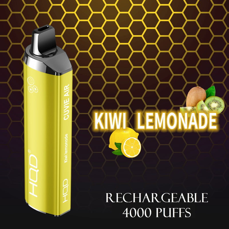 HQD Cuvie Air Nicotine 4000 Puff RECHARGEABLE Disposable Vape - Vape Escape UAE