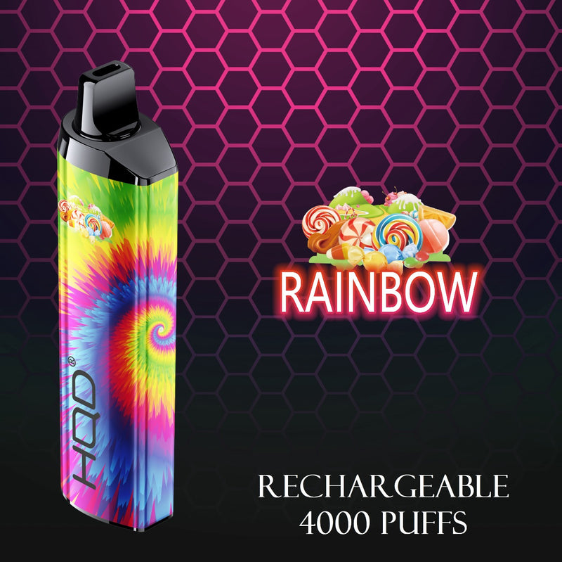 HQD Cuvie Air Nicotine 4000 Puff RECHARGEABLE Disposable Vape - Vape Escape UAE