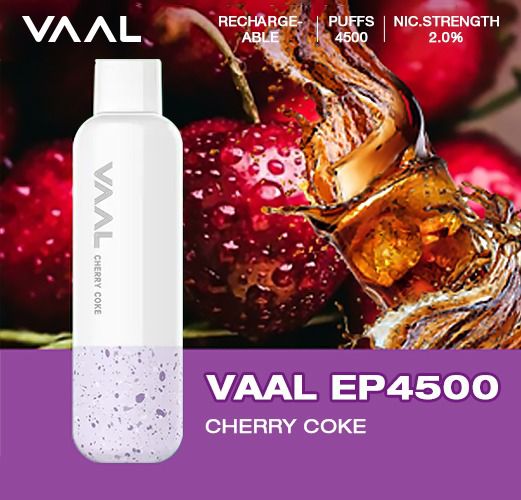VAAL Rechargeable Disposable 4500 Puffs Rechargeable. - Vape Escape UAE