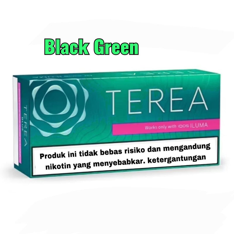 New IQOS Terea Indonesian (Terea Black Green) Best Price in UAE - Vape Escape UAE