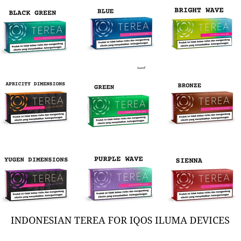 New IQOS Terea Yugen Dimensions Indonesian Best Price in UAE - Vape Escape UAE