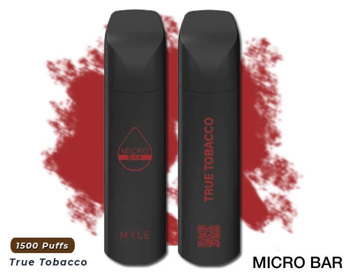 MYLE MICRO BAR 1500 PUFFS 20MG