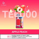 ELF BAR TE6000 DISPOSABLE VAPE IN DUBAI - Apple Peach / full box