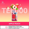 ELF BAR TE6000 DISPOSABLE VAPE IN DUBAI - Apple Peach / full box