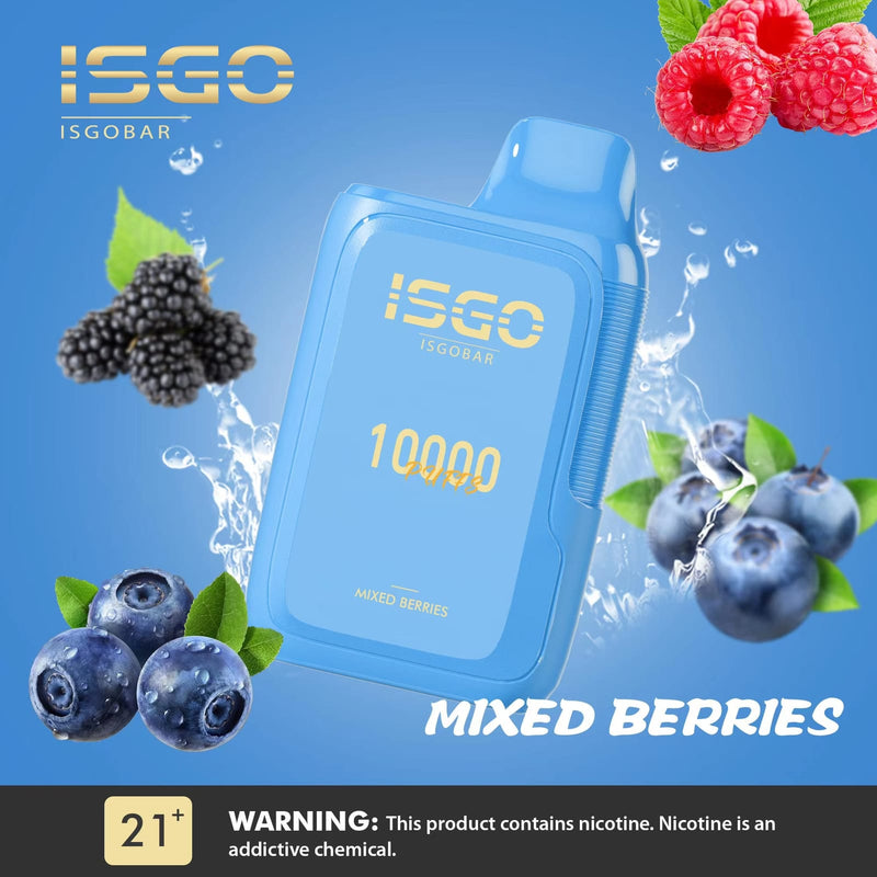 ISGO Bar 10000 Puffs Disposables Vape 5% - Vape Escape UAE