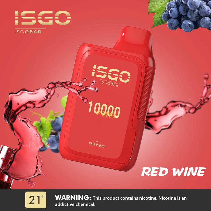 ISGO Bar 10000 Puffs Disposables Vape 5% - Vape Escape UAE
