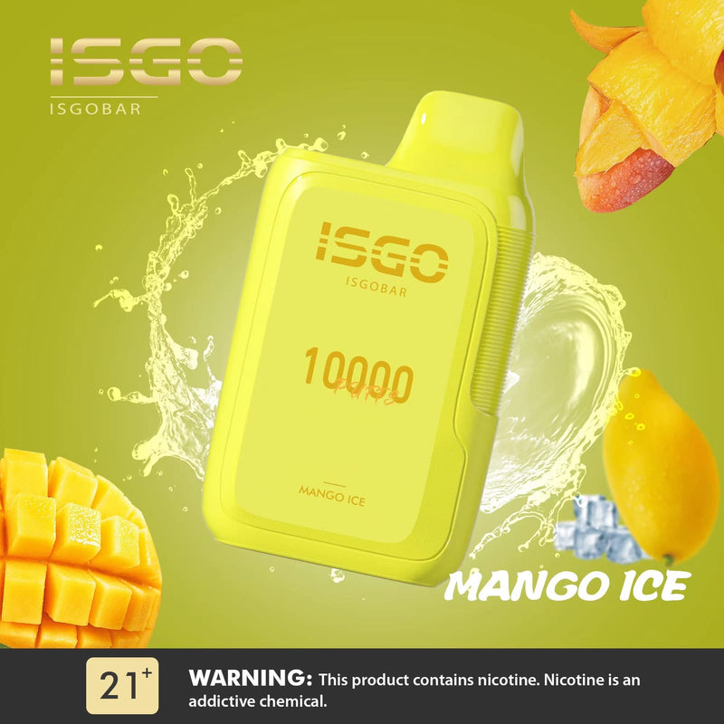 ISGO Bar 10000 Puffs Disposables Vape 5% - Vape Escape UAE