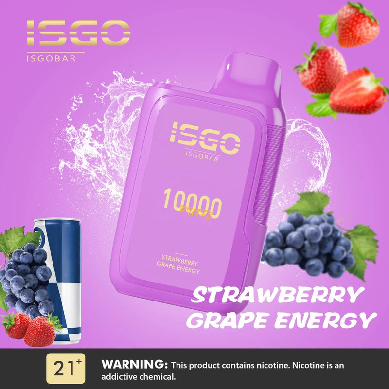 ISGO Bar 10000 Puffs Disposables Vape 5% - Vape Escape UAE