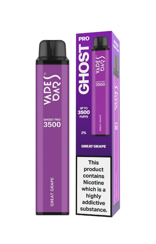 VAPE BAR GHOST PRO 3500 PUFFS DISPOSABLE VAPE - Vape Escape UAE
