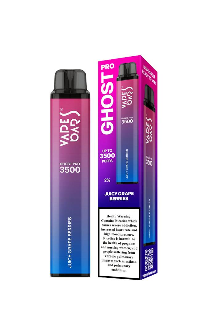 VAPE BAR GHOST PRO 3500 PUFFS DISPOSABLE VAPE