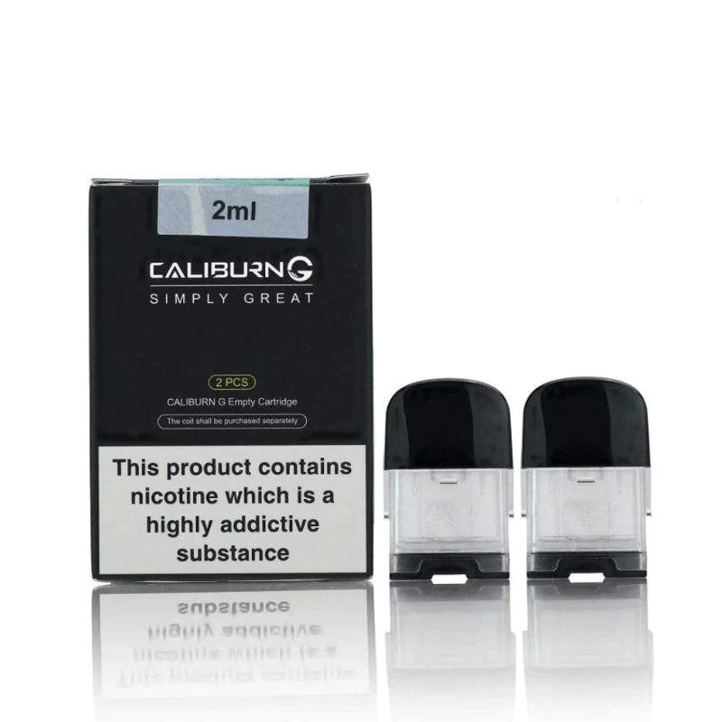 Uwell Caliburn G Replacement Empty Pod Cartridge 2ml (2pcs/pack) - Vape Escape UAE